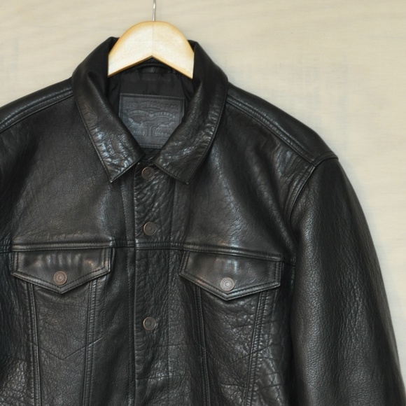 levi's buffalo leather jacket